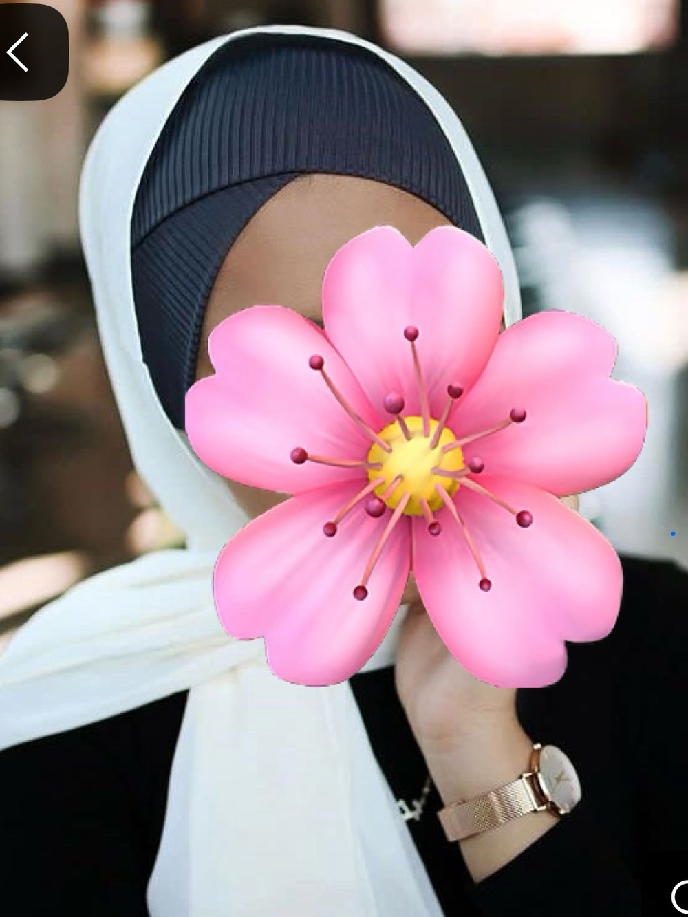 Elegant Women Hijab Black Underscarf